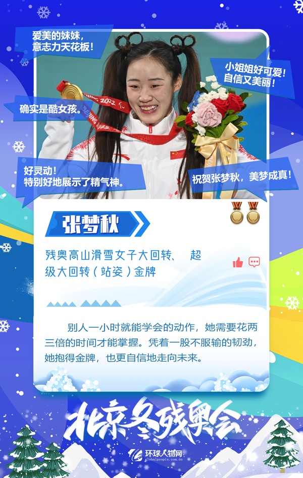 冬殘奧會(huì)收官！奪金運(yùn)動(dòng)員九宮格都放不下了
