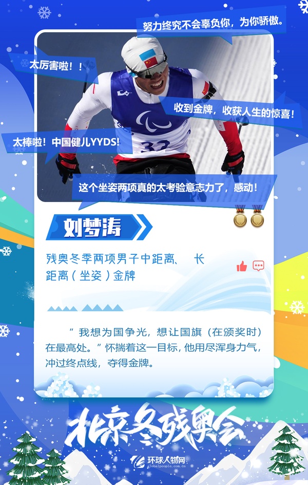 冬殘奧會(huì)收官！奪金運(yùn)動(dòng)員九宮格都放不下了