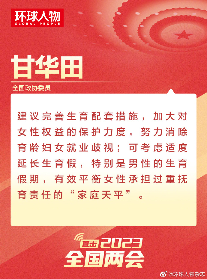 甘華田委員：建議延長男性生育假保護女性權(quán)益