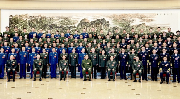 習(xí)近平出席解放軍和武警部隊(duì)代表團(tuán)全體會(huì)議