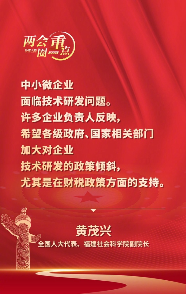 全國人大代表、福建社會(huì)科學(xué)院副院長黃茂興