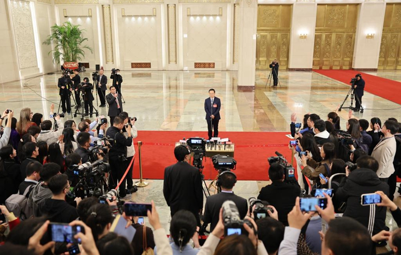 回放：十四屆全國人大二次會(huì)議第三場(chǎng)“部長(zhǎng)通道”采訪活動(dòng)