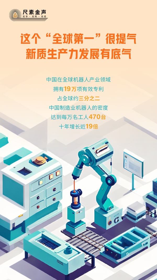 尺素金聲丨這個“全球第一”很提氣，新質(zhì)生產(chǎn)力發(fā)展有底氣