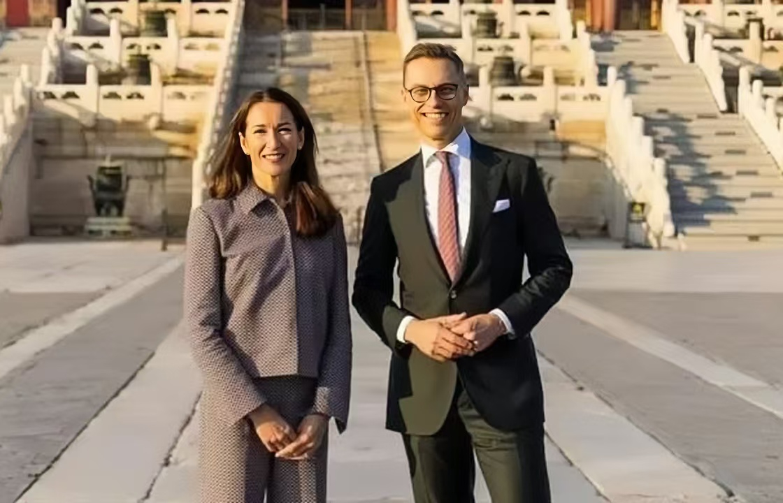 來(lái)自“圣誕老人故鄉(xiāng)”的總統(tǒng)，突現(xiàn)故宮
